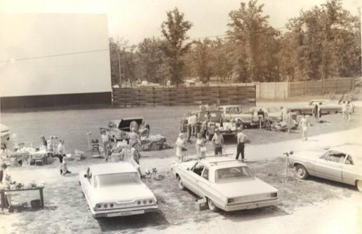 Galaxy Drive-In Theatre - OLD PHOTO FROM RON